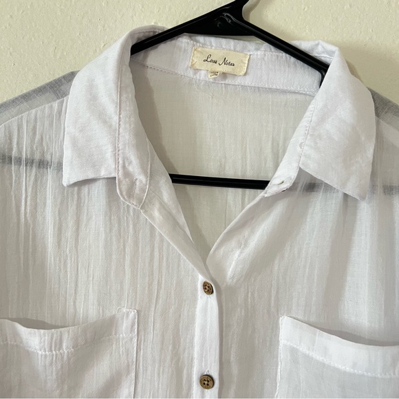 Love notes white top - Picture 5 of 9